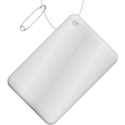 RFX&trade; kleine rechthoekige reflecterende TPU hanger