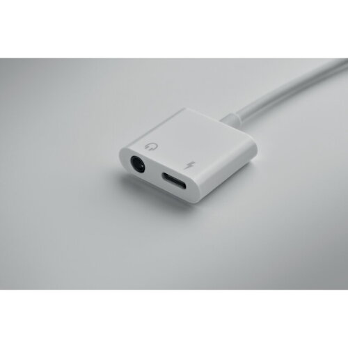 KOENET ABS-aansluiting audiosplitter type Wit