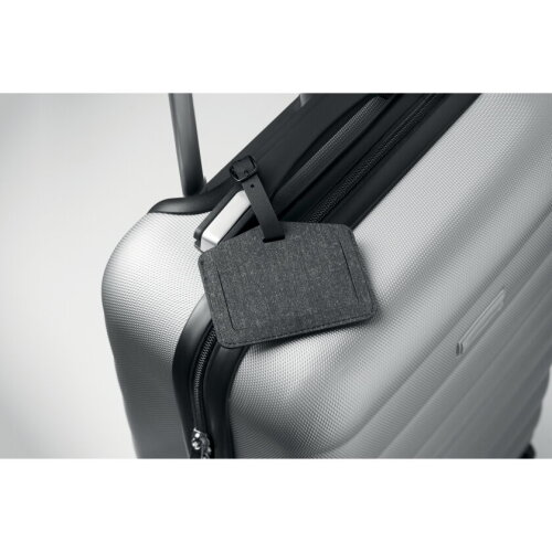 TAGSMART Anti-lost finder bagagelabel Zwart