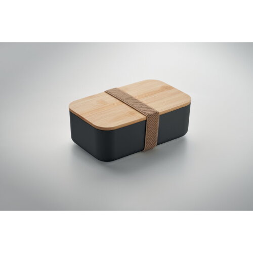 BEIBABOX PLA ma&iuml;s lunchdoos 1000ml Zwart