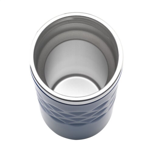 Geometric RCS thermosbeker van gerecycled staal 28 cl.