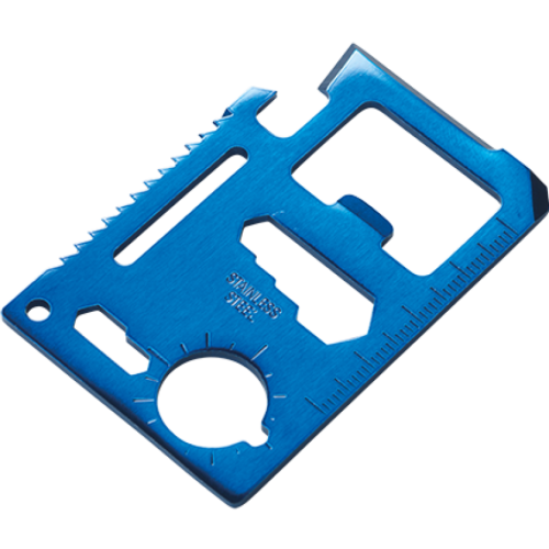 Smart-tool 11-in-1 multitool in kunstleren etui bedrukken