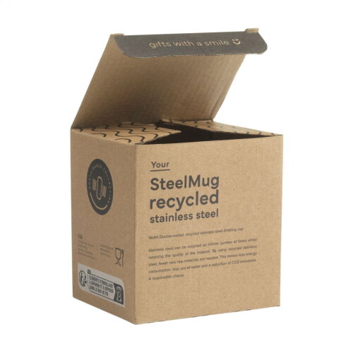SteelMug RCS van gerecycled staal 22 cl.