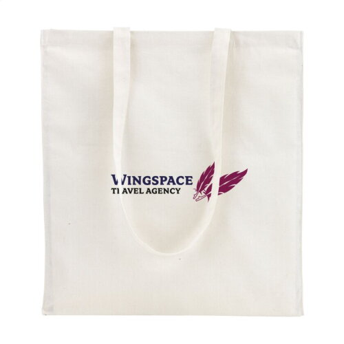 Natural Square Bag (165 g/m&sup2;) katoenen tas bedrukken