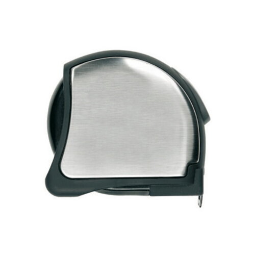 Staal rolmaat 5 meter, zilver bedrukken