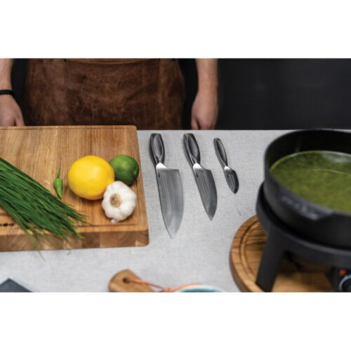 BOSKA Keukenmessen Monaco+, Set van 3