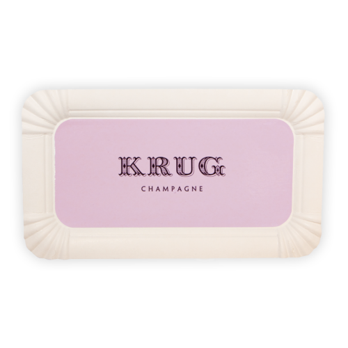 Kartonnen bordje rechthoek bedrukken