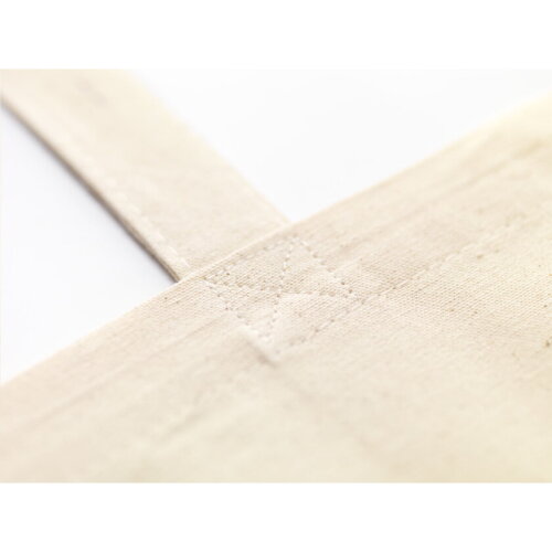 Natural Square Bag (165 g/m&sup2;) katoenen tas