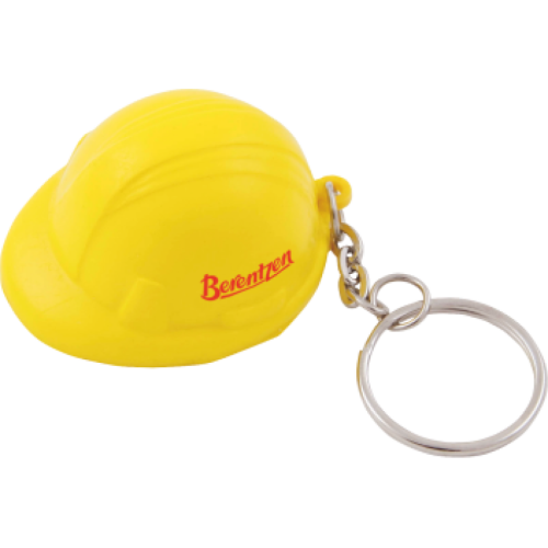 Sleutelhanger stressbouwhelm bedrukken bedrukken