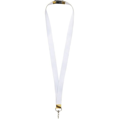 Lanyard met 1 zijde sublimatie voorzien van haak en veiligheidssluiting