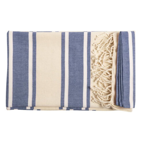 Hamamdoek 110g/m2 blauw