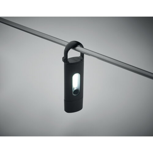 BLUZ Zakformaat COB zaklamp Zwart