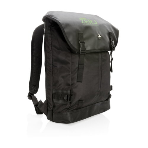 Swiss Peak 17" outdoor laptop rugtas bedrukken