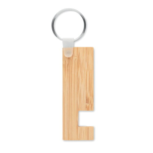 MABEL Bamboe houder en sleutelhanger hout