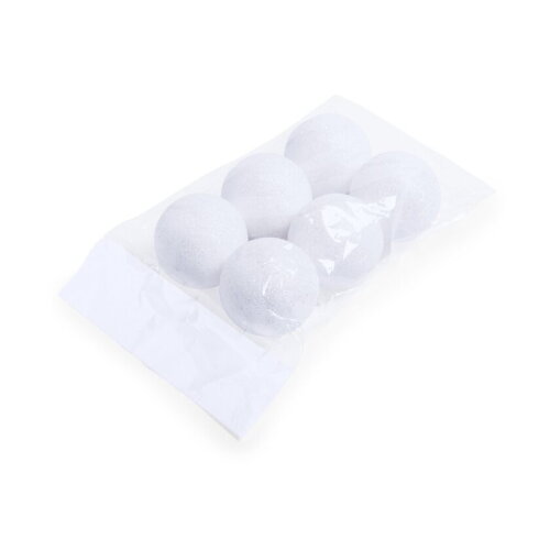 Kerstballenset 6 stuks bedrukken