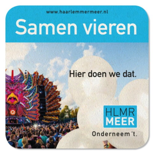 Vierkante bierviltjes