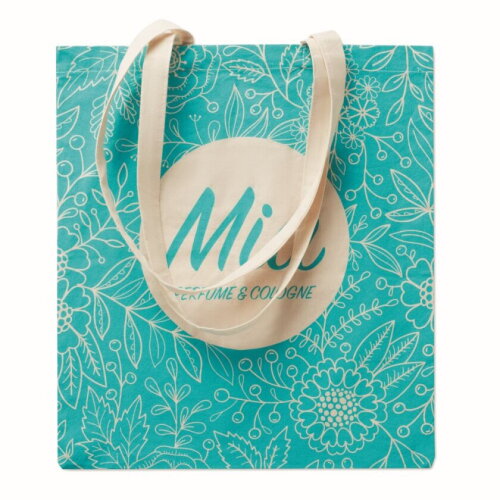 Katoenen draagtas met lange hengsels (38x42cm)