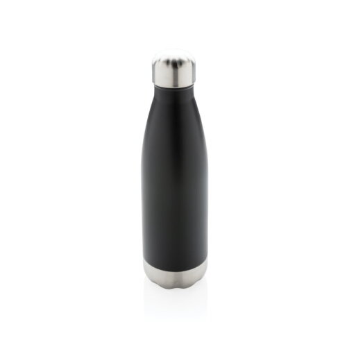 Vacuüm geïsoleerde roestvrijstalen fles, zwart
