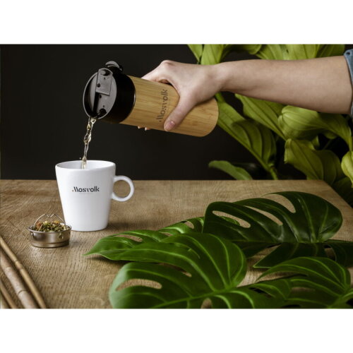 Sakura 360 ml bamboe thermosfles/thermosbeker