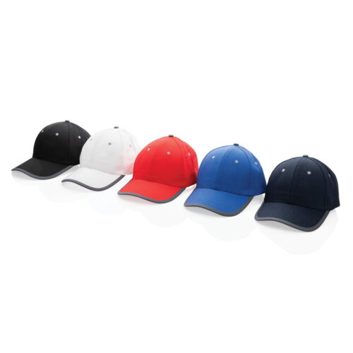 Impact AWARE 6 panel cap van geborsteld katoen