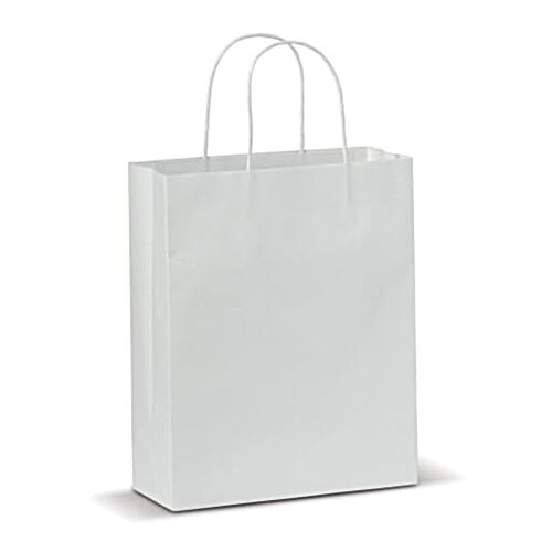 Papieren tas middel Eco look bedrukken