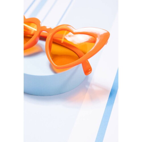 Bril hart oranje