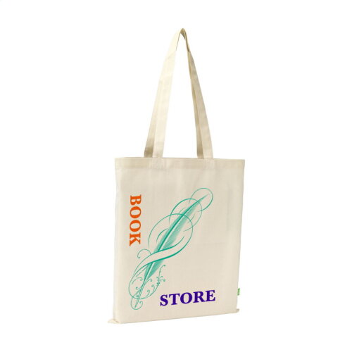 Ecru Organic Katoenen Shopper tas bedrukken