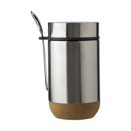 Dubbelwandige lunchpot Nash zilver