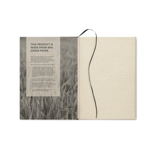 ERBA NOTES A5 notitieboek graspapier beige