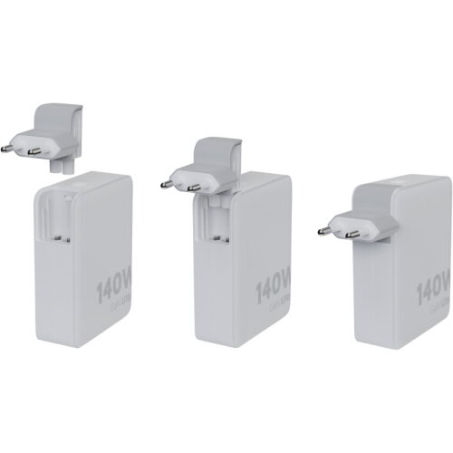 Xtorm XVC2140 GaN Ultra reislader van 140 W met USB-C PD kabel 240 W