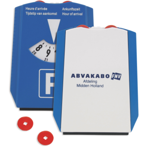 Multifunctionele parkeerschijf bedrukken bedrukken