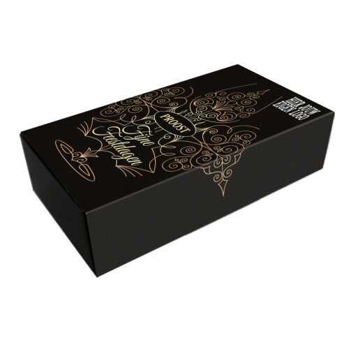 Wijnbox met opener, stopper + wijnfles