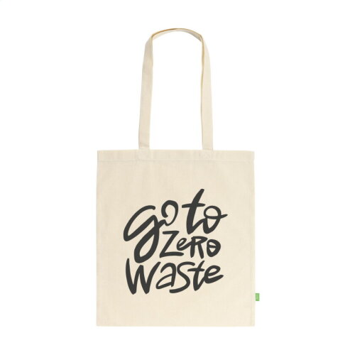 Ecru Organic Katoenen Shopper tas bedrukken