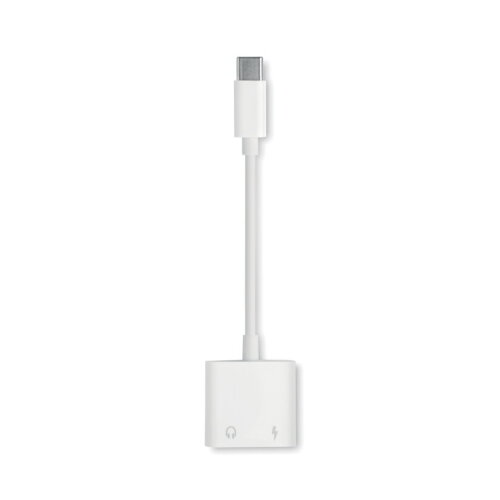 KOENET ABS-aansluiting audiosplitter type Wit