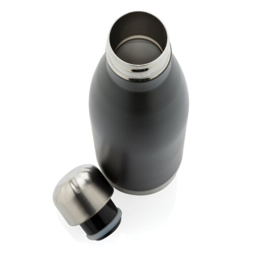Vacuüm geïsoleerde roestvrijstalen fles, zwart