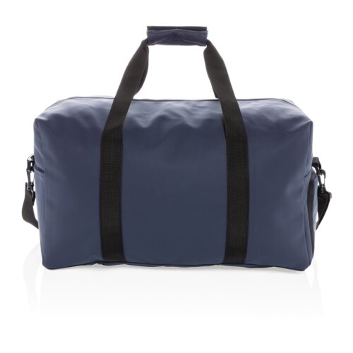 Smooth PU weekendtas PVC-vrij, donkerblauw