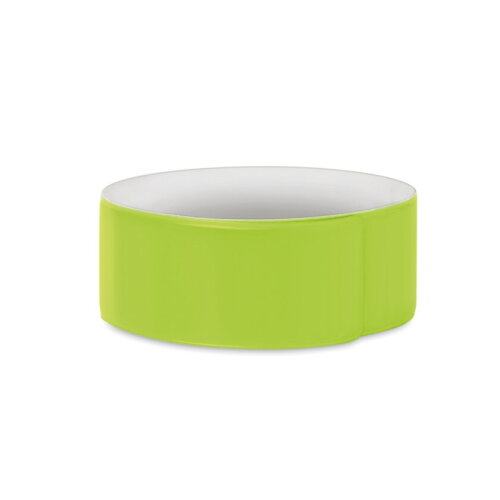 ENROLLO Reflecterende armband geel bedrukken