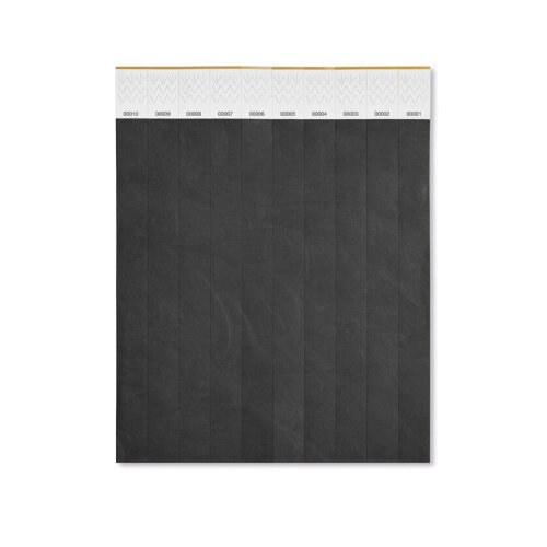 TYVEK 1 Vel met 10 event armbandjes