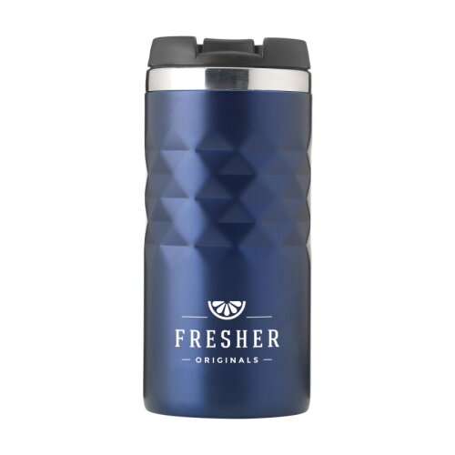 Geometric RCS thermosbeker van gerecycled staal 28 cl.