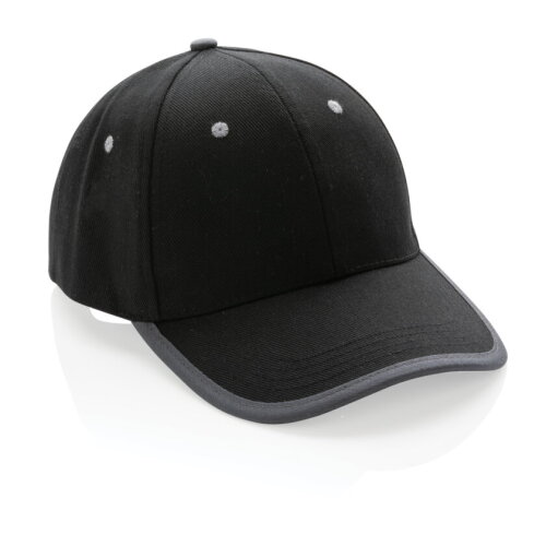 Impact AWARE 6 panel cap van geborsteld katoen