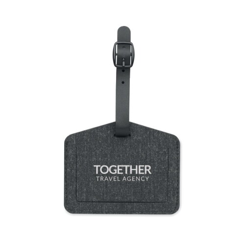 TAGSMART Anti-lost finder bagagelabel Zwart