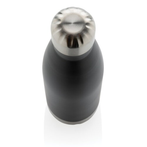 Vacuüm geïsoleerde roestvrijstalen fles, zwart