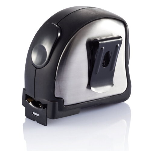 Staal rolmaat 5 meter, zilver bedrukken