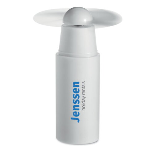 VUELTAS Handzame ventilator wit bedrukken