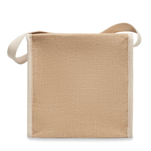 LONA Jute en canvas koeltas 3L Beige