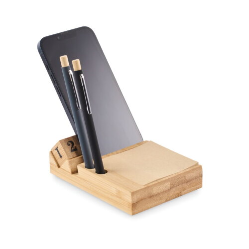 BOOTOP Bamboe bureaukalender Hout