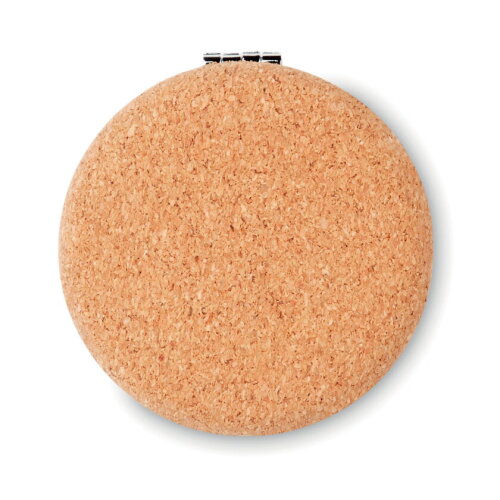 GUAPA CORK Zakspiegel met kurk beige