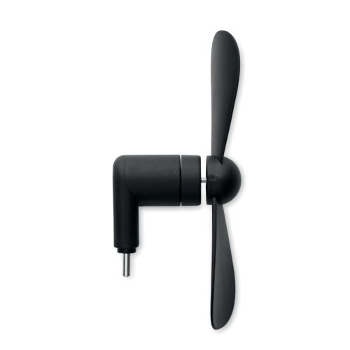 PHAN Draagbare USB-ventilator Zwart