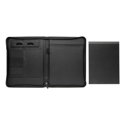 RCS rPU deluxe tech portfolio met rits zwart