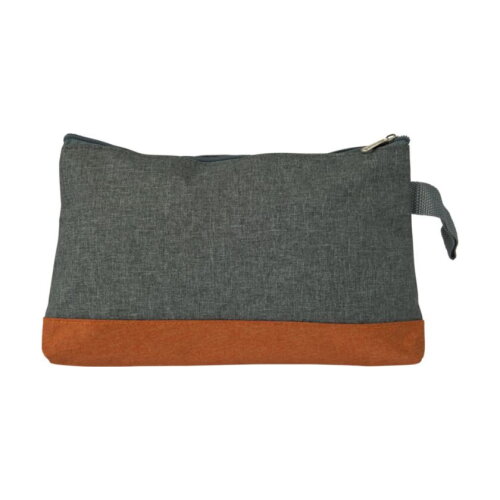 Toillettas PolyGrey Orange bedrukken